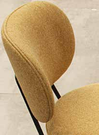 Bar stool Doris-P. Frame 50 . Material