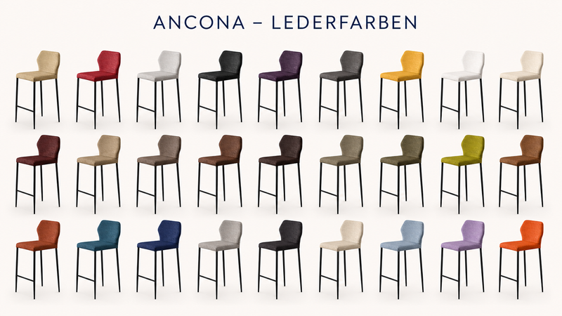 Barhocker Ancona . 66 . schwarz