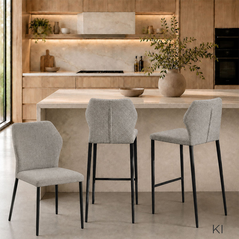 Barhocker Ancona . 66 . hellgrau