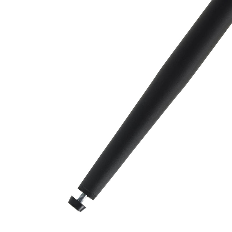 Barhocker Dallas . 78 . schwarz . Stoff dunkelgrau