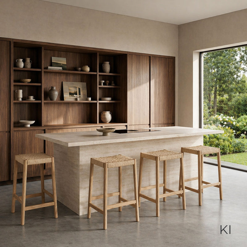 Barhocker Istra . 66 . Naturöl Beige