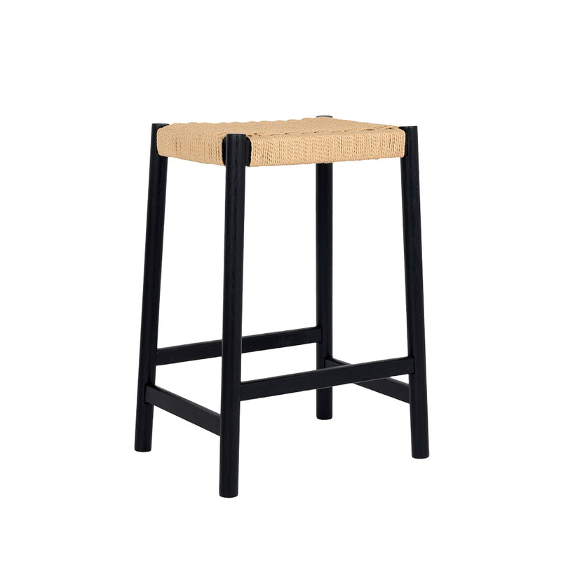 Barhocker Istra . 66 . schwarz beige
