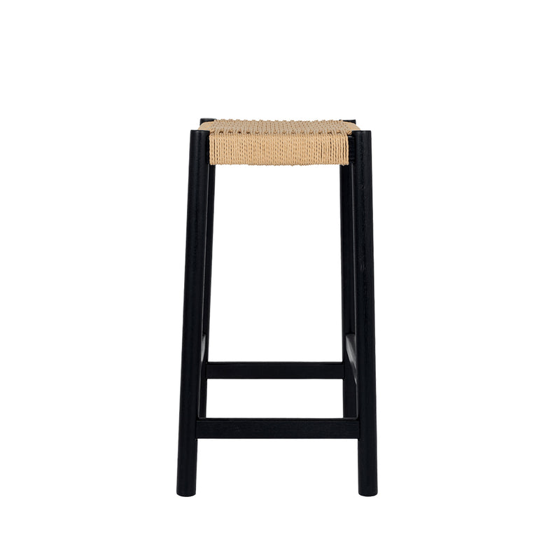 Barhocker Istra . 66 . schwarz beige