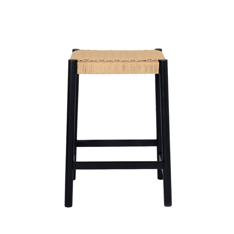 Barhocker Istra . 66 . schwarz beige