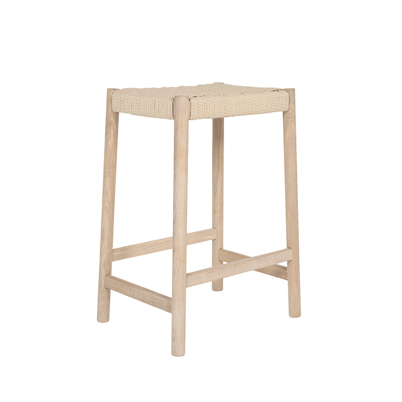 Barhocker Istra . 66 .  weißöl creme