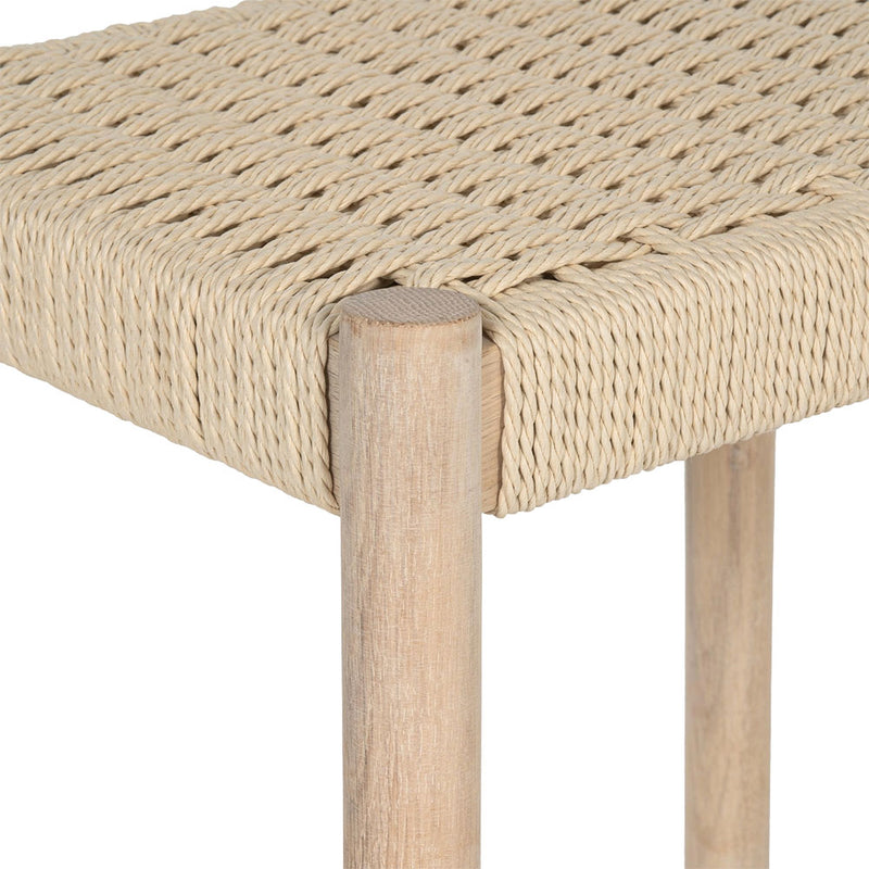 Barhocker Istra . 66 .  weißöl creme