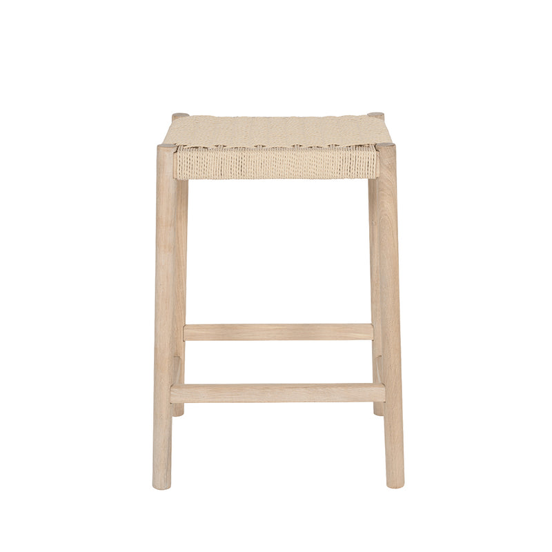 Barhocker Istra . 66 .  weißöl creme