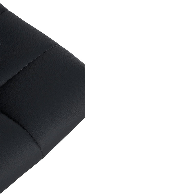 Barhocker Jork . Kunstleder schwarz . schwarz