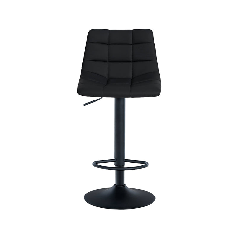 Barhocker Jork . Kunstleder schwarz . schwarz