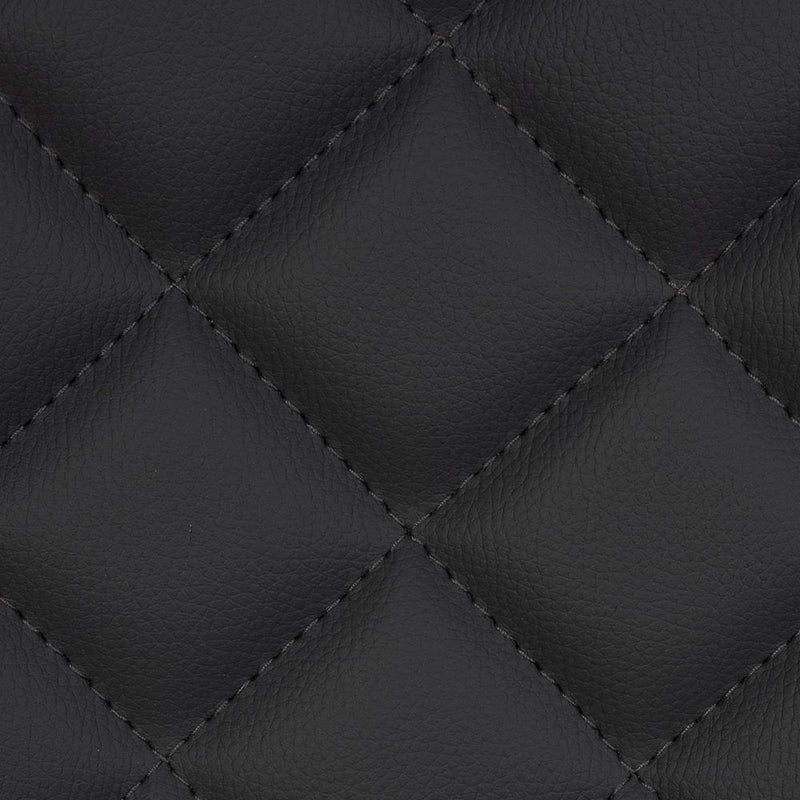 Barhocker Korfu . Kunstleder schwarz . schwarz