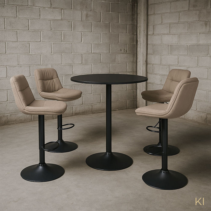 Bar stool Doris-P. Frame 50 . Material