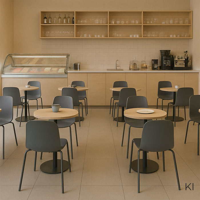 Stuhl . Havanna . dunkelgrau