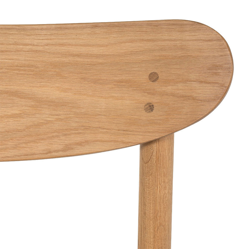Stuhl . Mora . Naturöl beige