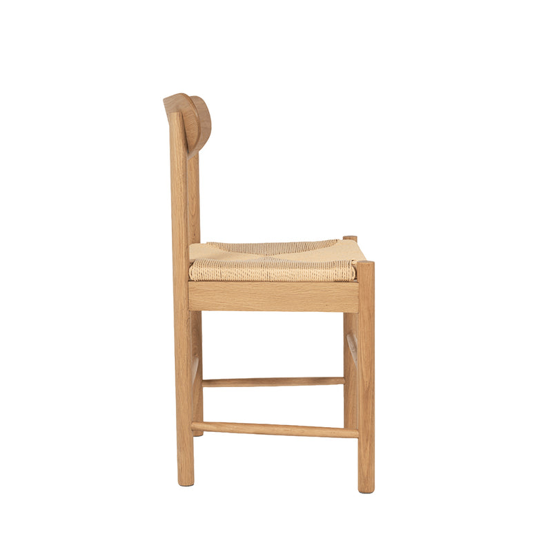 Stuhl . Mora . Naturöl beige