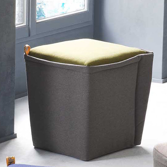 Lounge stool Finferlo with K King fabric
