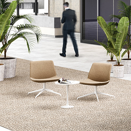 Lounge canvas L with fabric DK Kvadrat