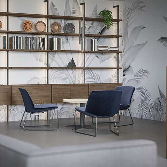 Lounge Kanvas ST with fabric DK Kvadrat